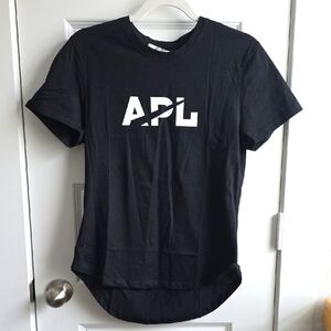 APL Black Tee with White Logo #70